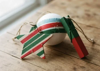 Diy Washi Tape Ornaments