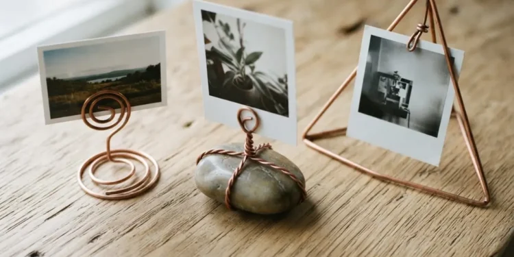 Diy Wire Photo Holders