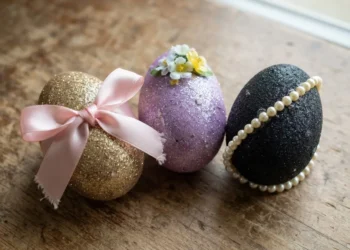 Dollar Tree Glitter Eggs