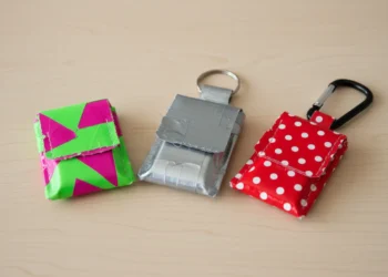 Duck Tape Chapstick Holder