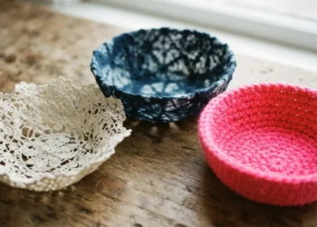 Dyi Doily Bowls