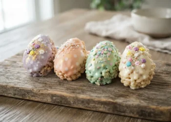 Easy Easter Egg Rice Krispie Treats