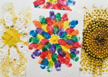 Easy Flower Painting Ideas For Kids