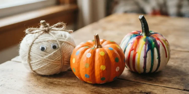 Easy Pumpkin Craft Ideas For Kids
