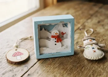 Easy Shadow Box Ornament Ideas