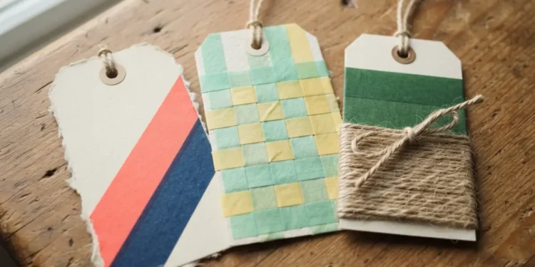 Easy Tape Gift Tags