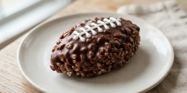 Football Rice Krispie Treat Recipes