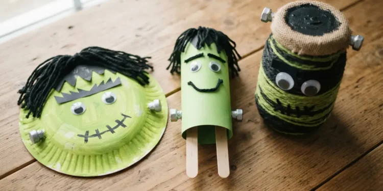 Frankenstein Craft Ideas For Kids