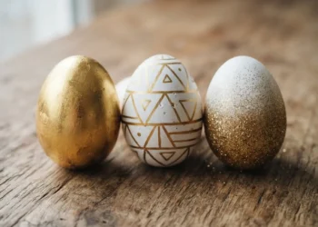 Golden Easter Eggs