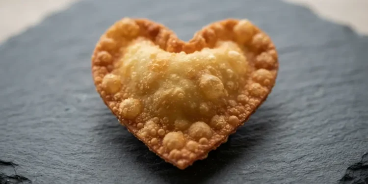Heart Shaped Fried Wonton Recipes
