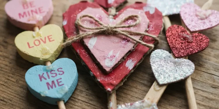 Hearts Candy Arrow Craft Ideas