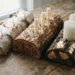 Log Candle Holder Ideas
