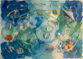 Mixed Media Painting For Kids