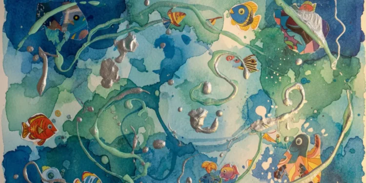 Mixed Media Painting For Kids