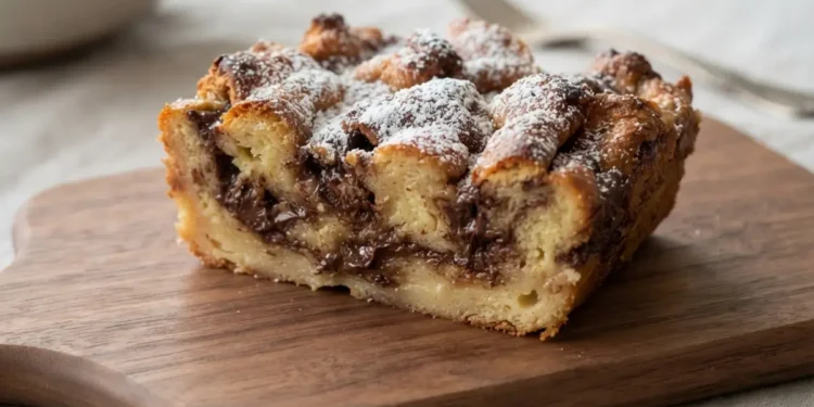 Nutella Bread Pudding Recipes