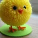 Pom Pom Chick Easter Crafts