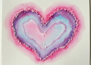 Salt Painting Techniques For Kids