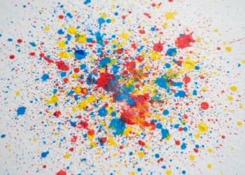 Splatter Painting Techniques For Kids