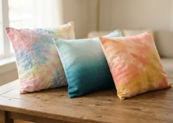 Tie Dye Pillow Ideas