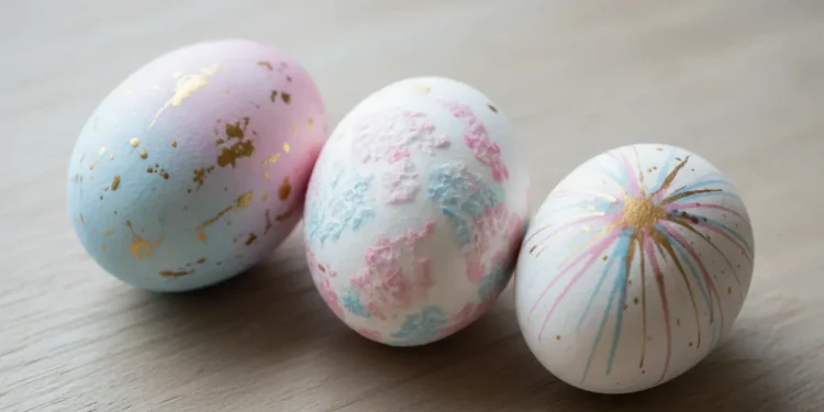 Watercolor Easter Egg Craft Ideas