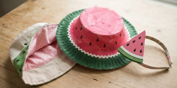 Watermelon Hat Craft Ideas