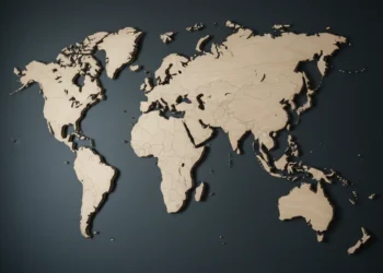 Wooden World Map Wall Art Ideas